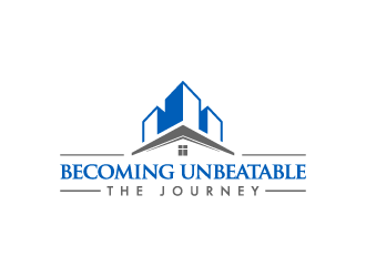 becoming unbeatable - the journey logo design by pencilhand