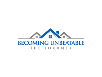 becoming unbeatable - the journey logo design by pencilhand