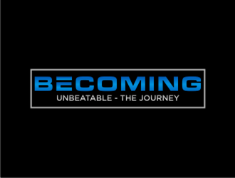 becoming unbeatable - the journey logo design by sheilavalencia