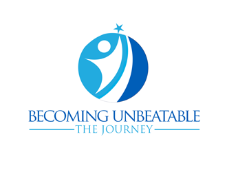 becoming unbeatable - the journey logo design by kunejo