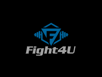 Fight 4U  logo design by dasam