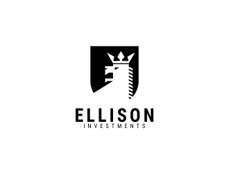 Ellison Investments logo design by bluepinkpanther_