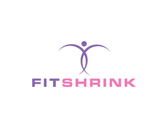 FitShrink logo design by johana
