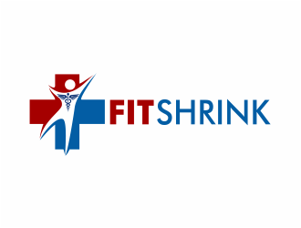 FitShrink logo design by mutafailan