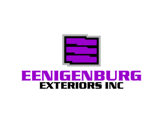 Eenigenburg Exteriors Inc logo design by rykos