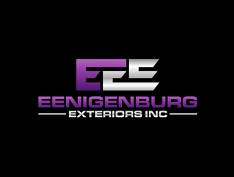 Eenigenburg Exteriors Inc logo design by bomie