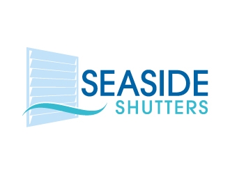 Seaside Shutters logo design by kgcreative