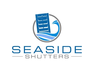 Seaside Shutters logo design by daywalker