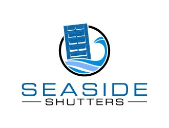 Seaside Shutters logo design by daywalker