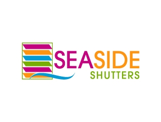 Seaside Shutters logo design by kgcreative