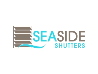 Seaside Shutters logo design by kgcreative