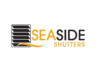Seaside Shutters logo design by kgcreative