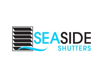 Seaside Shutters logo design by kgcreative