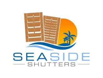 Seaside Shutters logo design by daywalker