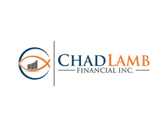 Chad Lamb Financial Inc. logo design by pixalrahul