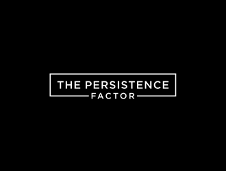 The Persistence Factor logo design by johana