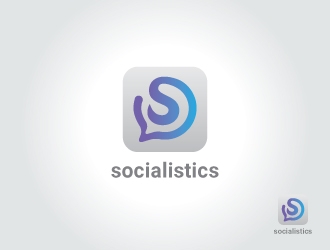 Socialistics logo design by emberdezign