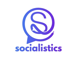 Socialistics logo design by zenith