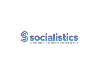 Socialistics logo design by emberdezign