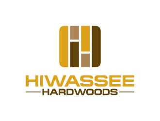 Hiwassee Hardwoods logo design by BrightARTS