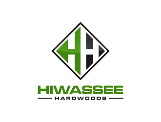 Hiwassee Hardwoods logo design by dianD