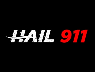 Hail 911 logo design by bennington