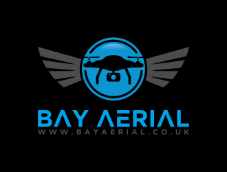 Bay Aerial / www.bayaerial.co.uk logo design by BlessedArt