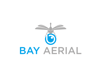 Bay Aerial / www.bayaerial.co.uk logo design by vostre