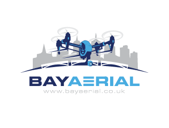 Bay Aerial / www.bayaerial.co.uk logo design by PRN123