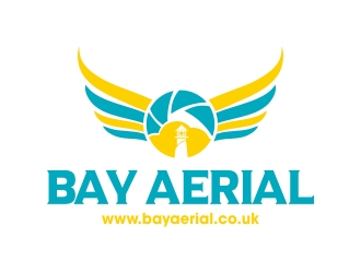 Bay Aerial / www.bayaerial.co.uk logo design by cikiyunn