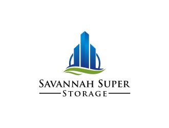 Savannah Super Storage logo design by mbamboex