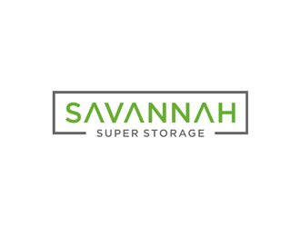 Savannah Super Storage logo design by ndaru