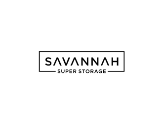 Savannah Super Storage logo design by johana