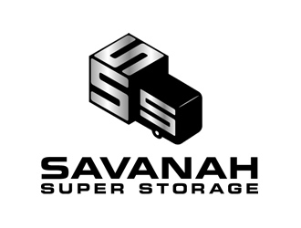 Savannah Super Storage logo design by Coolwanz