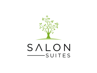 salon suites logo design by mbamboex