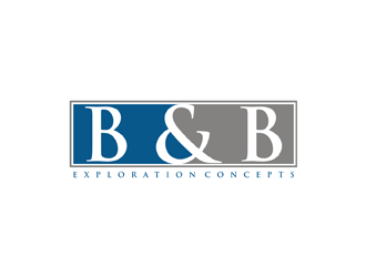 B & B Exploration Concepts  logo design by EkoBooM