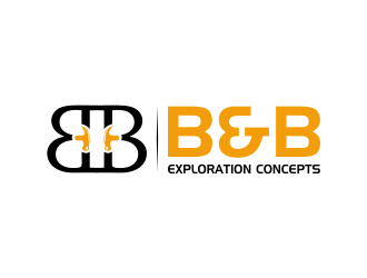 B & B Exploration Concepts  logo design by WooW