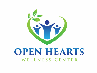 Open Hearts Wellness Center logo design by justsai
