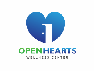 Open Hearts Wellness Center logo design by justsai