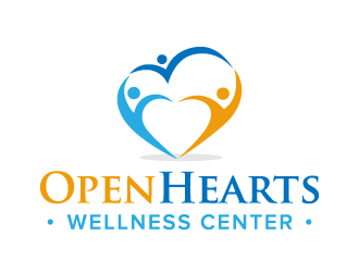 Open Hearts Wellness Center logo design by akilis13