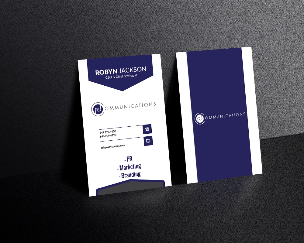 RJ Communications logo design by MastersDesigns