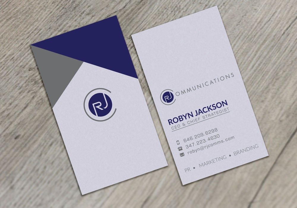 RJ Communications logo design by jhunior