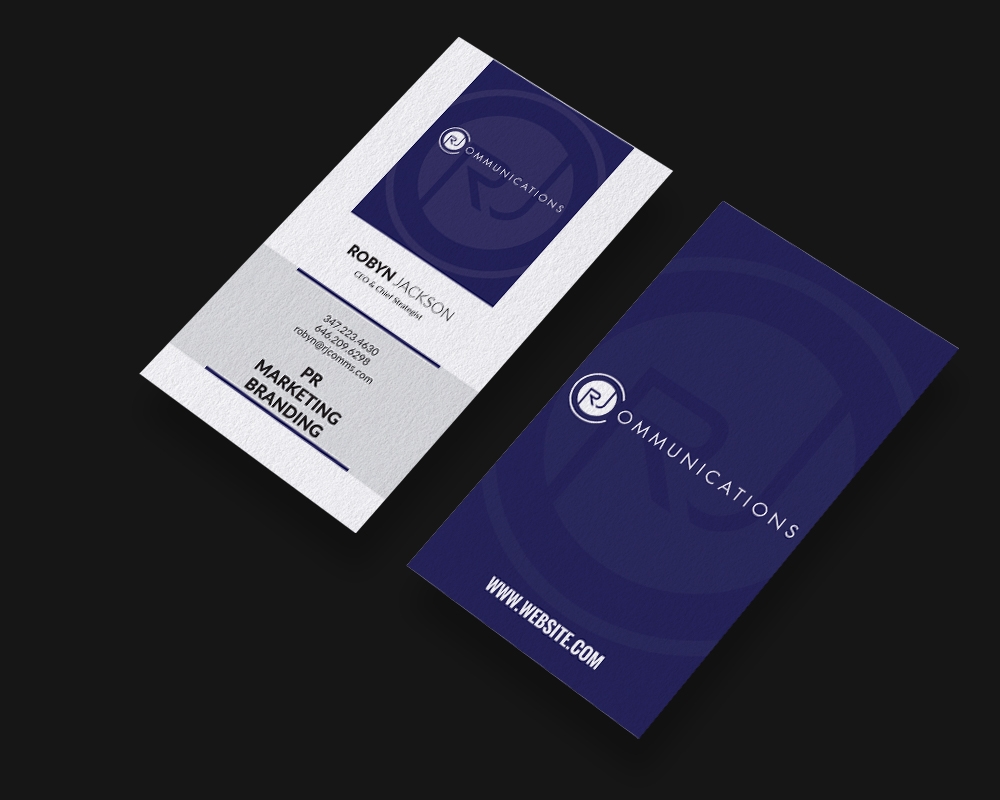 RJ Communications logo design by MastersDesigns