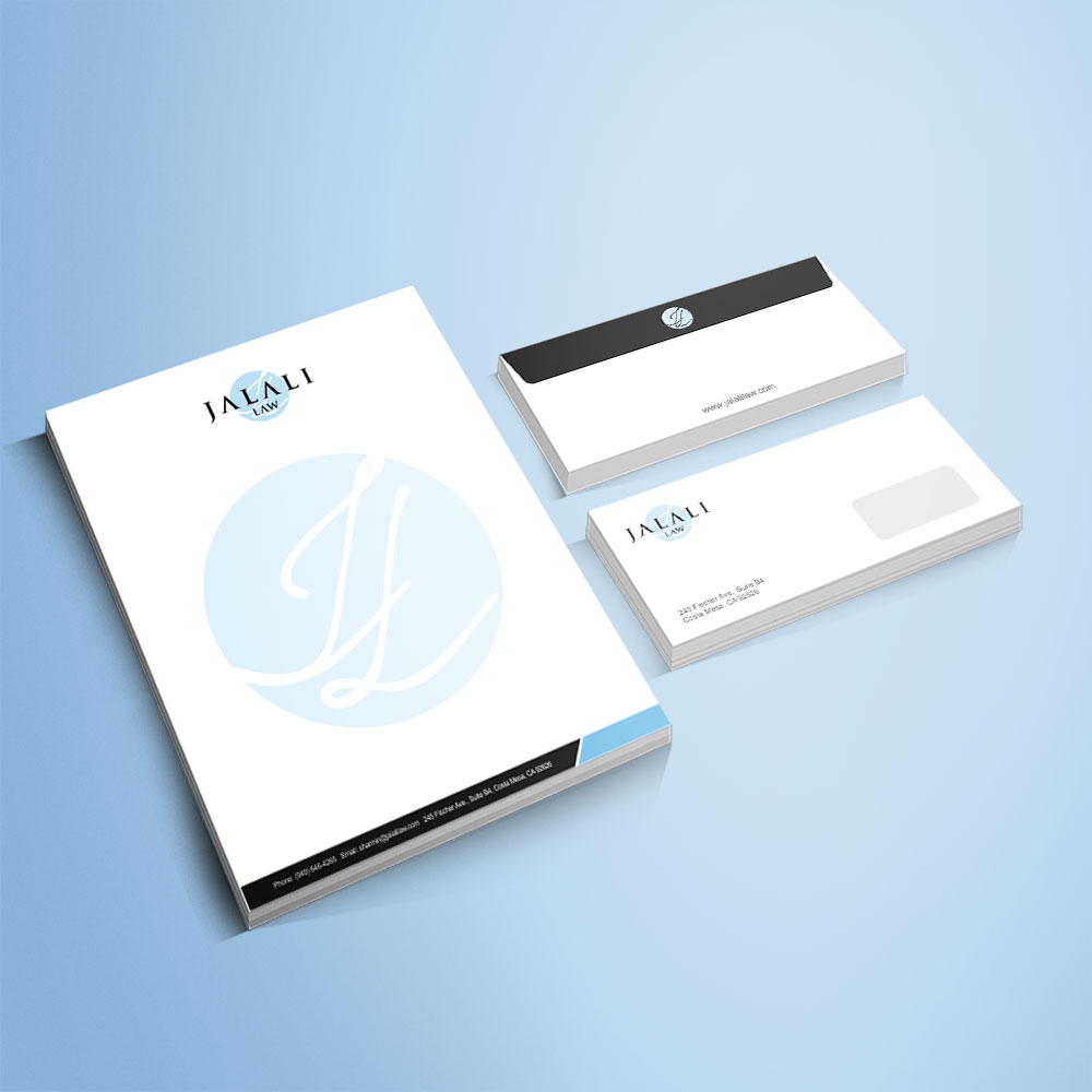 JALALI LAW logo design by Kindo