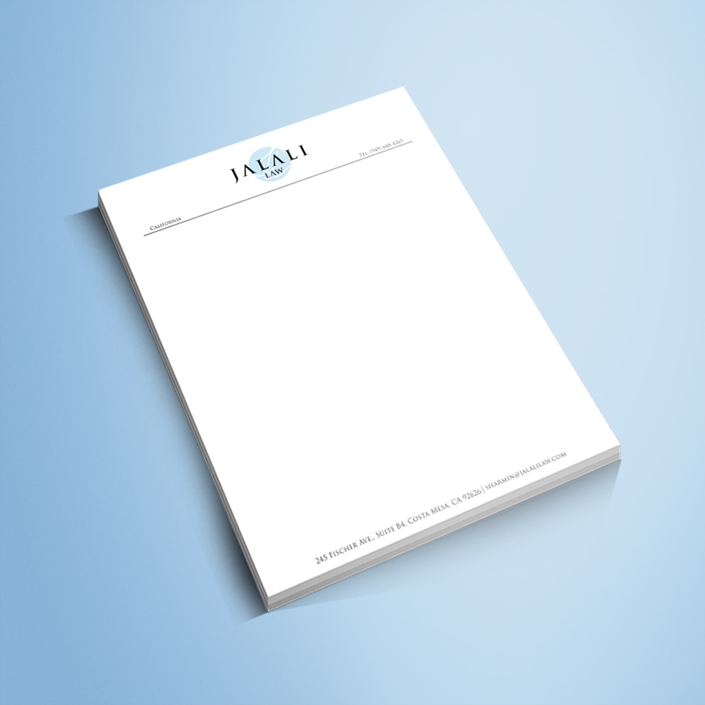 JALALI LAW logo design by Kindo