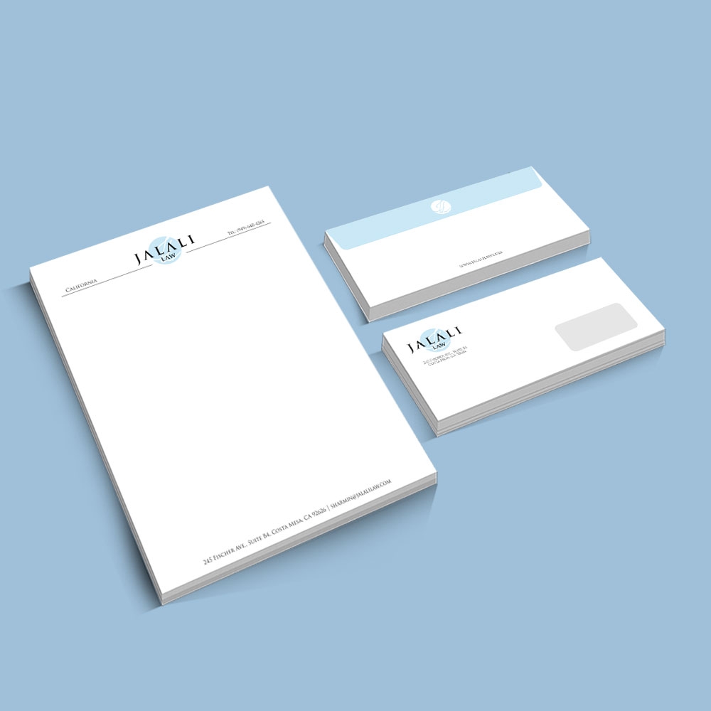 JALALI LAW logo design by Kindo