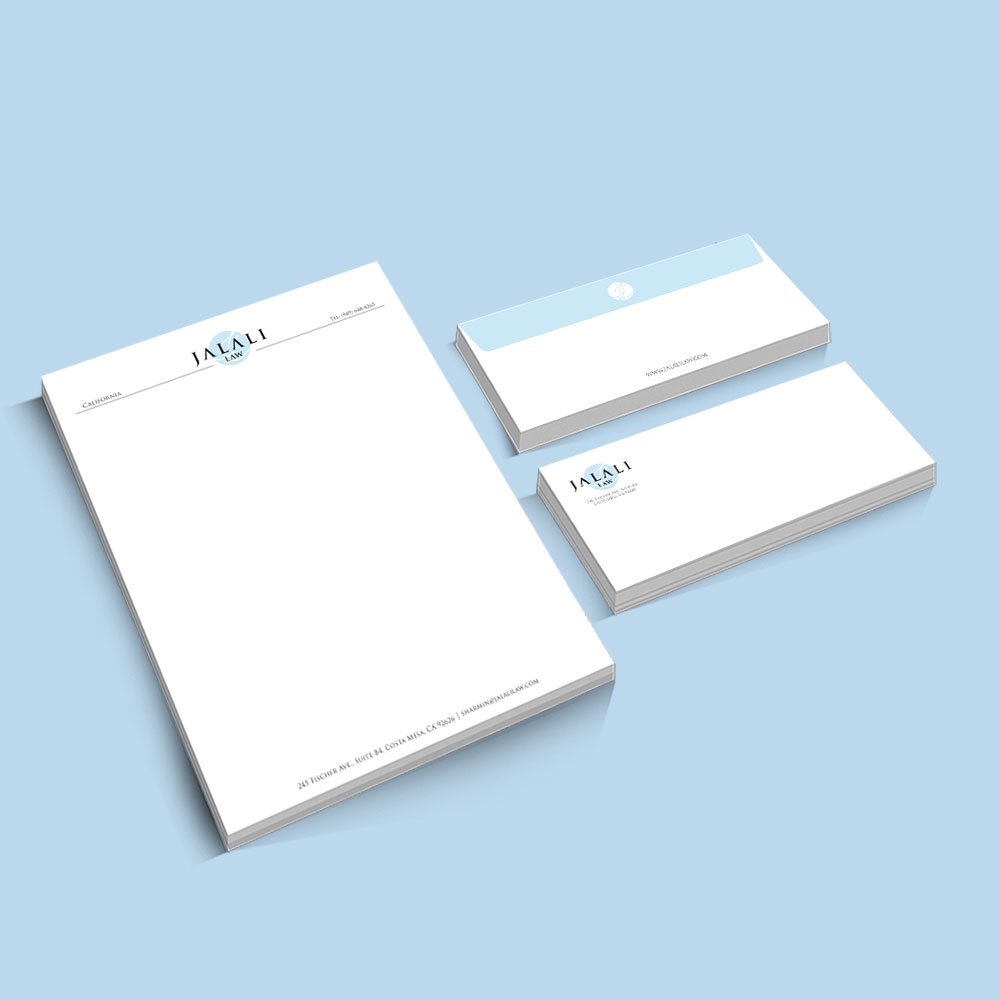 JALALI LAW logo design by Kindo