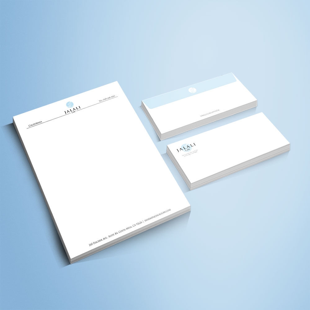 JALALI LAW logo design by Kindo