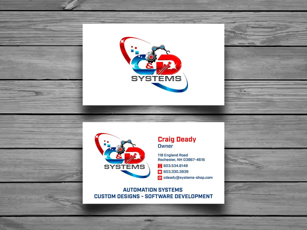 C & D Systems logo design by labo