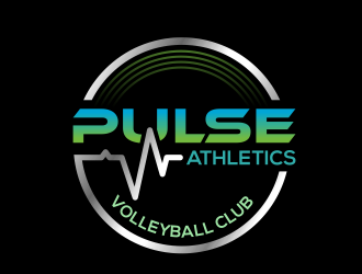 Pulse Athletics Volleyball Club  logo design by ingepro